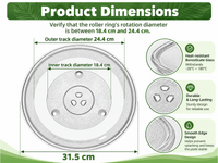 Thumbnail for Microwave Turntable Glass Plate