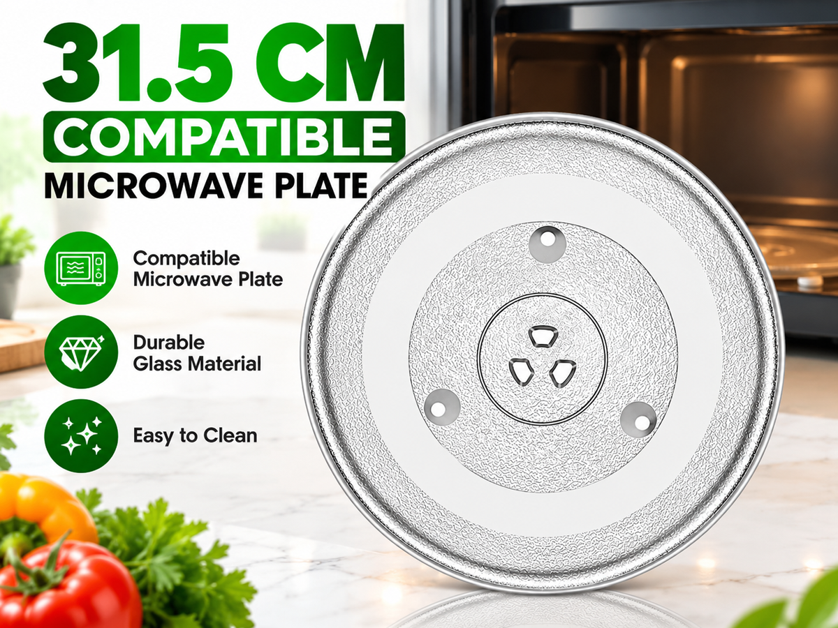 Microwave Turntable Glass Plate