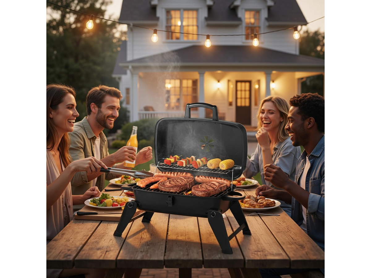 Portable Charcoal BBQ Grill