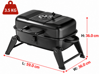 Thumbnail for Portable Charcoal BBQ Grill