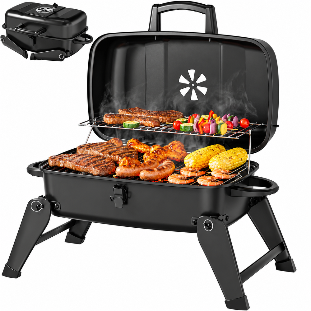 Portable Charcoal BBQ Grill