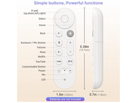 Thumbnail for Google Chromecast Remote Voice Replacement Control