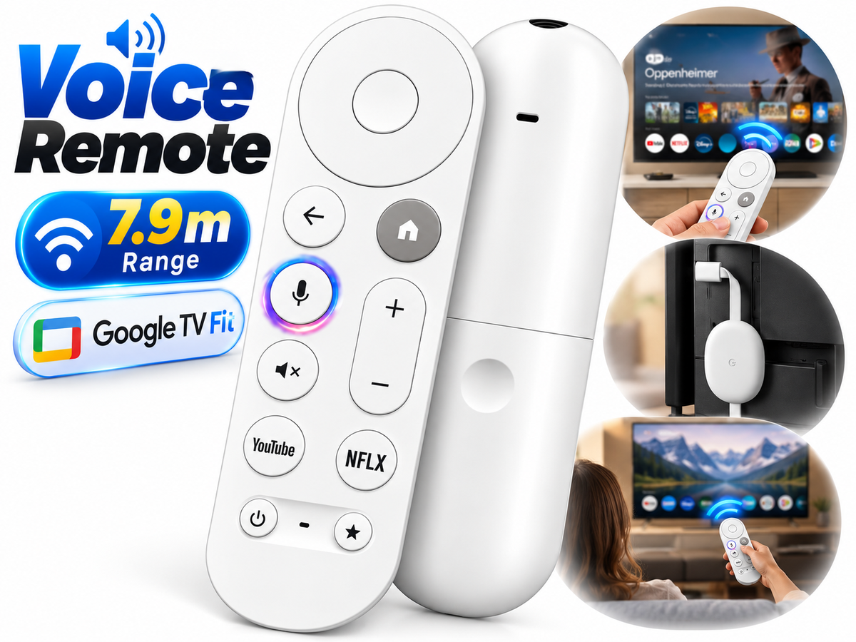 Google Chromecast Remote Voice Replacement Control