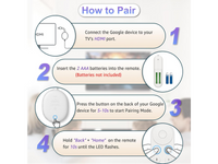 Thumbnail for Google Chromecast Remote Voice Replacement Control