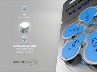 Thumbnail for PowerOne P675 size 675 Hearing Aid Batteries 60 Pack