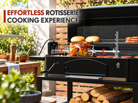 Thumbnail for Electric BBQ Rotisserie Grill Kit