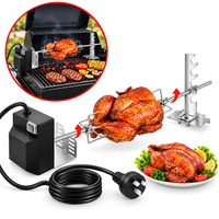 Thumbnail for Electric BBQ Rotisserie Grill Kit