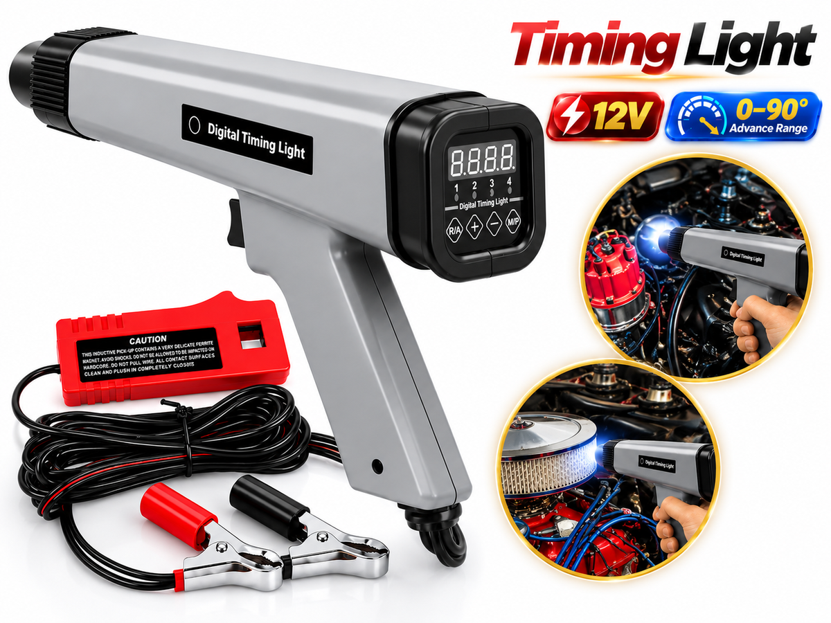 12V Digital Inductive Timing Light