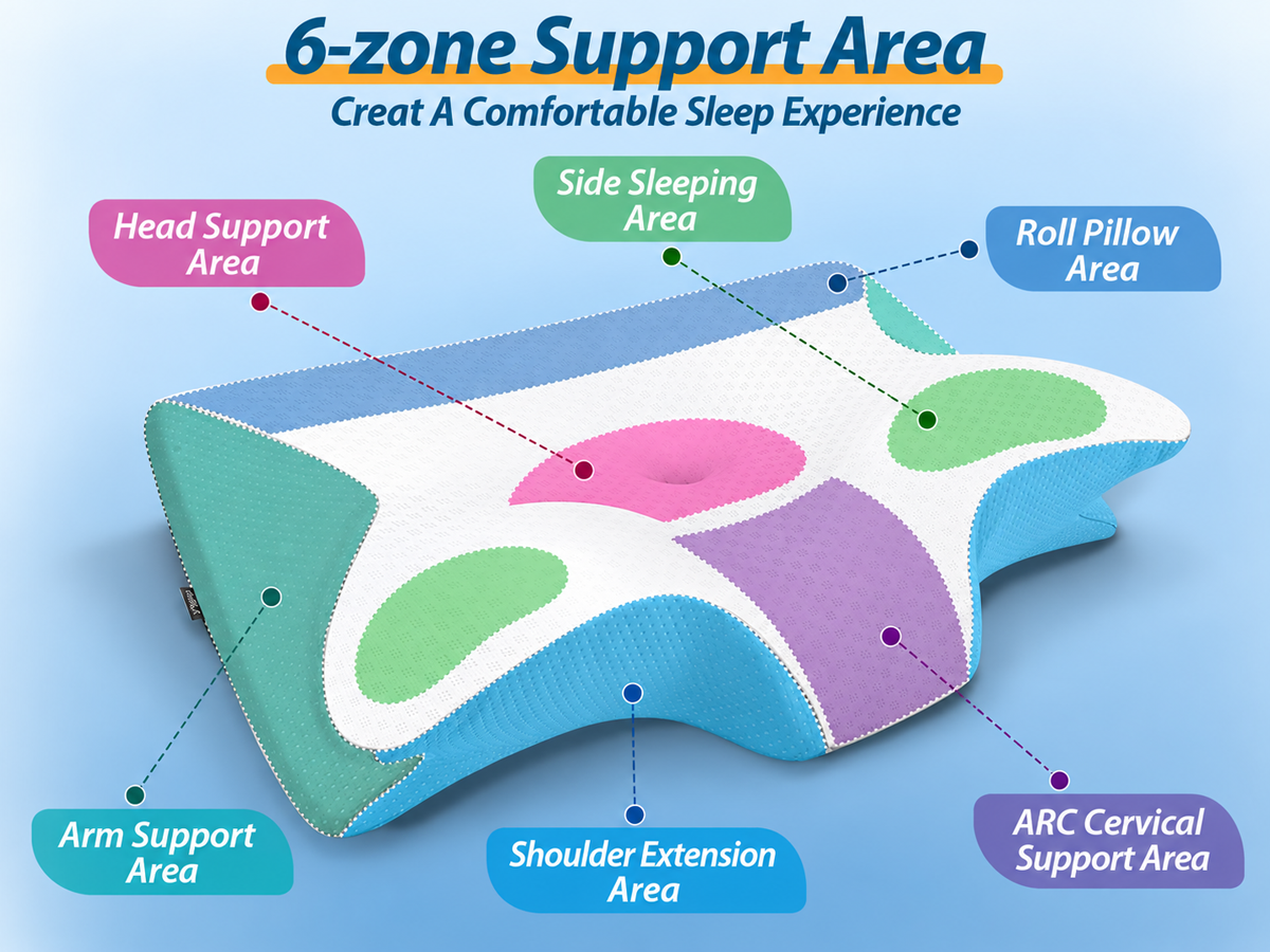 Cervical Neck Pillow