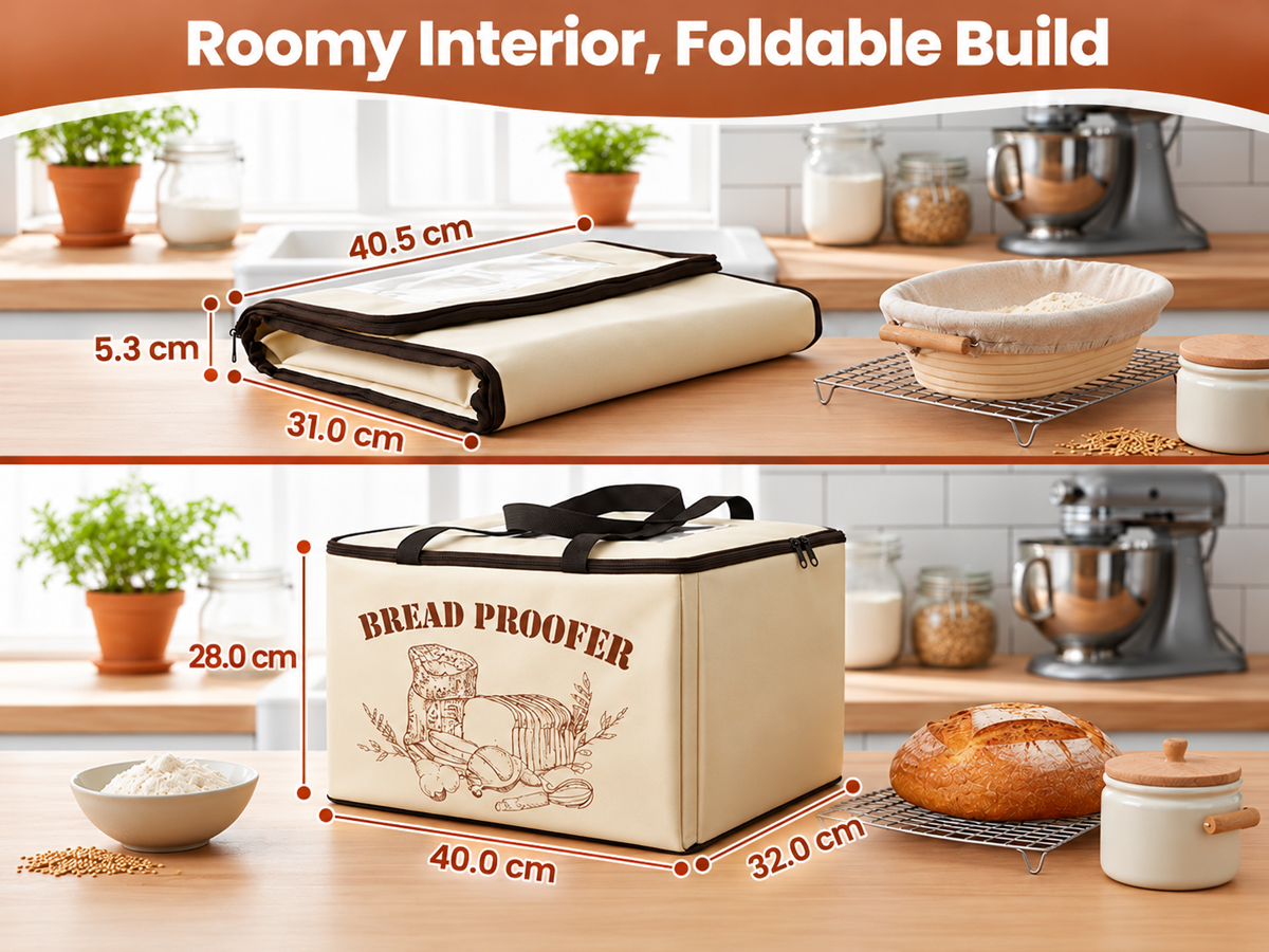 Sourdough Starter Incubator and Proofing Box
