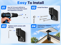 Thumbnail for Starlink Gen 3 Mount Kit 360 Degree Adjustable