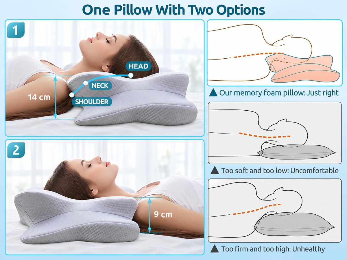 Cervical Neck Pillow