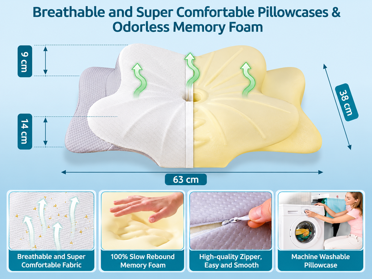 Cervical Neck Pillow