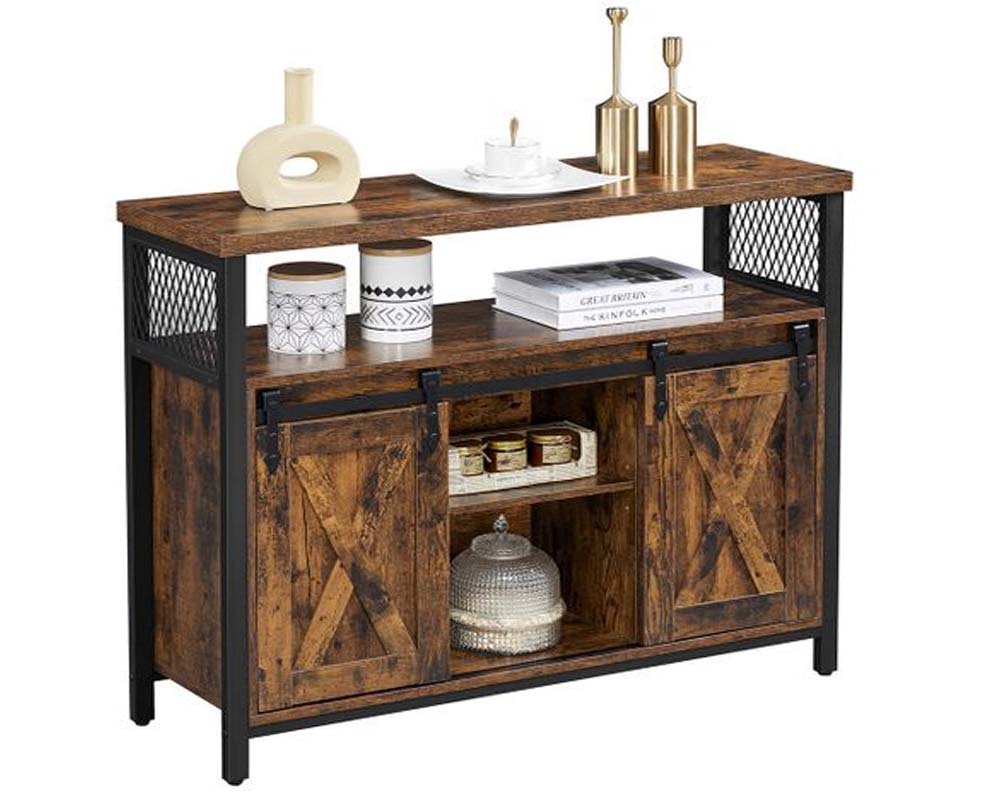 Top surface of kitchen cabinet for meal prep