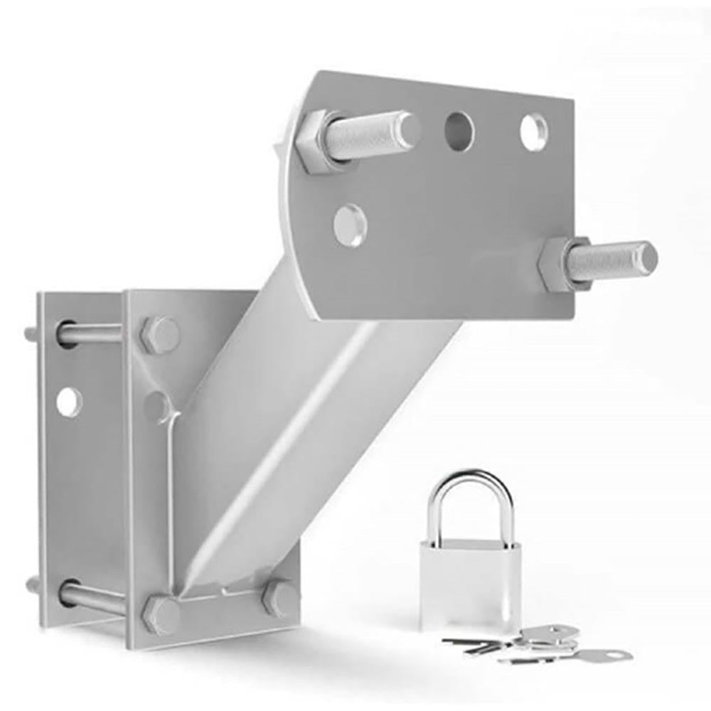 Trailer wheel bracket with durable steel construction
