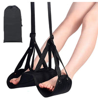 Thumbnail for Foot rest hammock packed ready for flight or train
