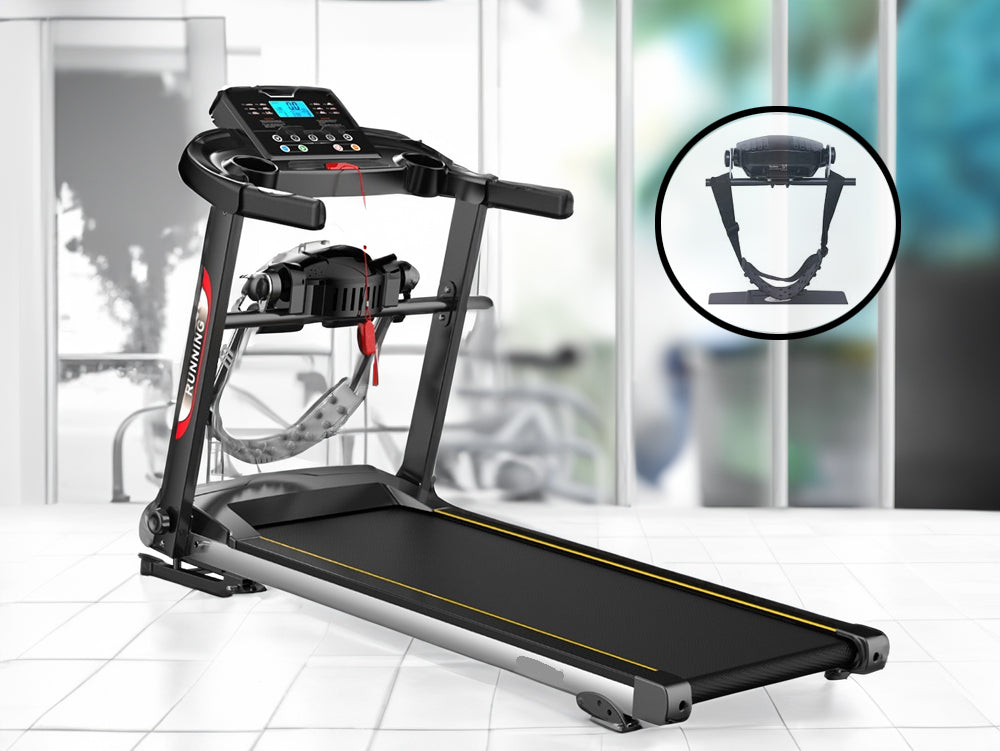 Treadmill with safety features for home use