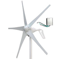 Thumbnail for Wind turbine mounted on pole base