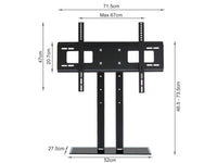 Thumbnail for Universal Tv Stand Tabletop Tv Base With Mount For 40-70 Inch - The Shopsite