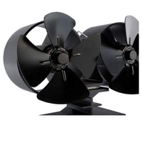 Thumbnail for 8 Blades Stove Fan Heat Powered Stove Fan - The Shopsite
