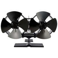Thumbnail for Stove fan blades spinning in motion