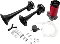 Thumbnail for Air Horn Electric Pump Air Horn Dual Trumpet Air Horn 12V - The Shopsite