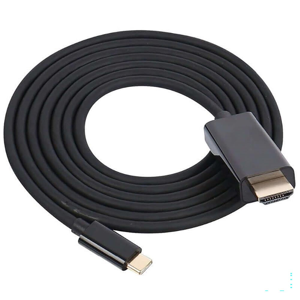 Cable coiled neatly for storage