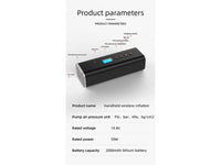 Thumbnail for wireless tyre inflator