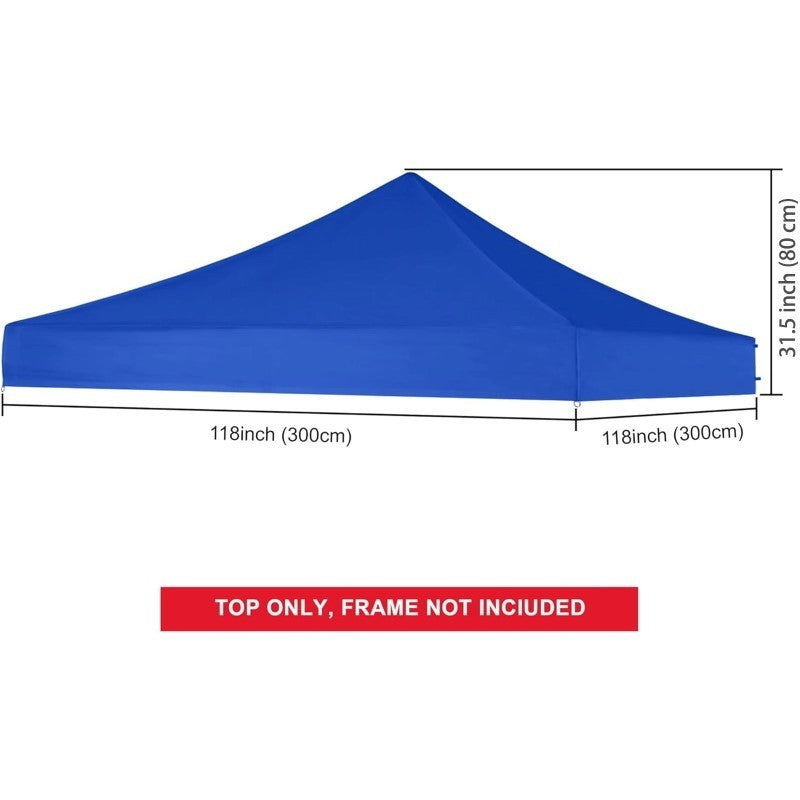 Gazebo Roof Canopy 2.9 x 2.9m