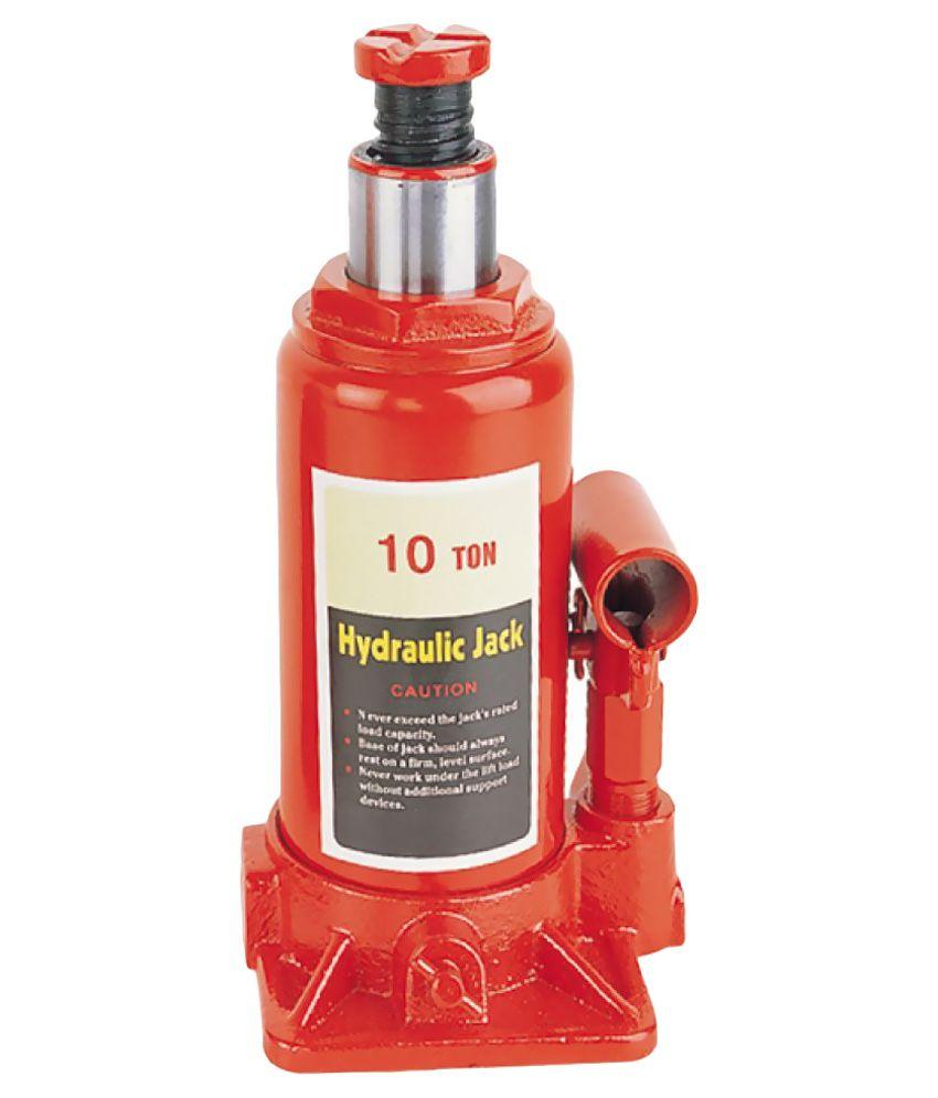 Hydraulic bottle jack with user manual included
