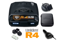 Thumbnail for Close-up of OLED display on Uniden R4 radar detector