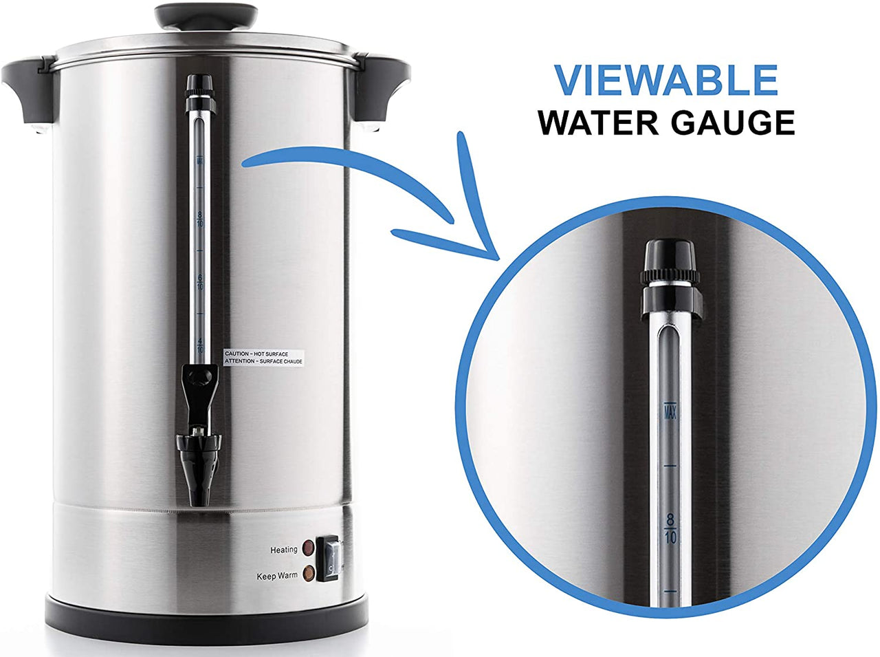 Hot Water Urn 25L - The Shopsite