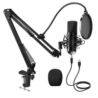 Thumbnail for Usb Condenser Microphone Mic With Stand - The Shopsite
