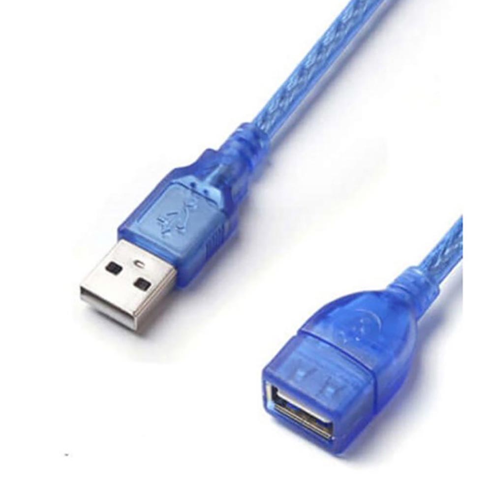 USB extension cable with Type A male connector