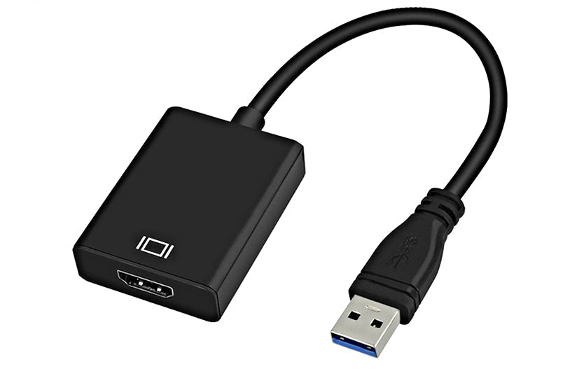 Adapter showing driver CD included