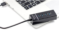 Thumbnail for 4 Port High Speed USB Hub 3.0 Sharing Switch Splitter