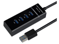 Thumbnail for 4 Port High Speed USB Hub 3.0 Sharing Switch Splitter