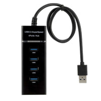 Thumbnail for Usb Hub 4 Ports High-Speed Hubs Hi-Speed 4 Port Usb 3.0