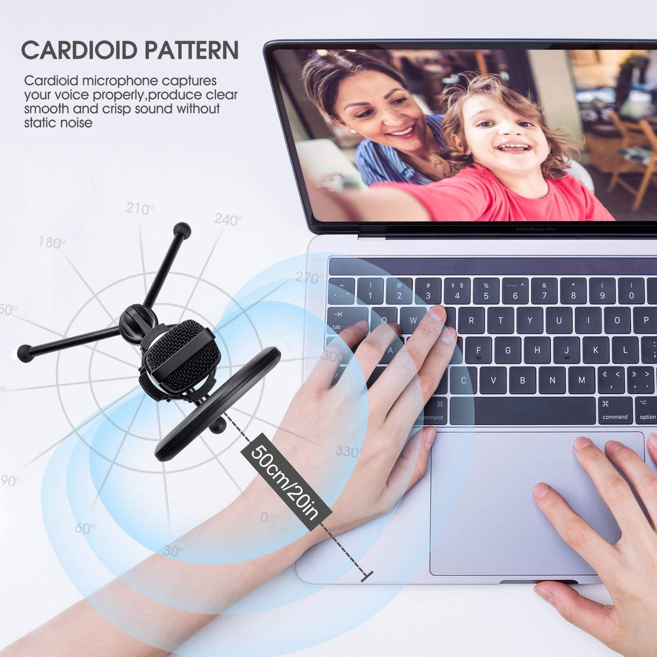 Microphones Easy Plug &amp; Play Usb Condenser Computer Microphone