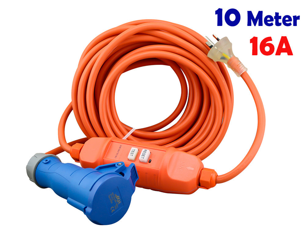 Caravan lead used for motorhome hookup