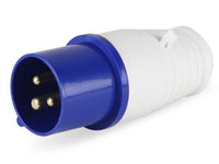 Thumbnail for Caravan lead connector plug 16A IP44 Male + Female Combo - The Shopsite