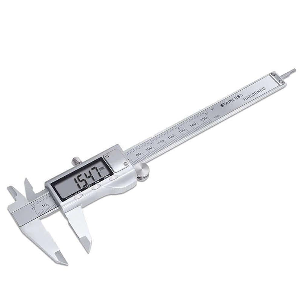 Caliper measuring small object with precision