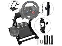 Thumbnail for Gaming Racing Simulator Wheel Stand - Black
