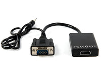 Thumbnail for VGA to HDMI Cable TV extension cable with audio