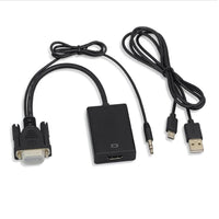 Thumbnail for VGA to HDMI Cable TV extension cable with audio