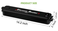 Thumbnail for Vacuum Sealer With 15Pcs Bag plus 28cm roll - The Shopsite
