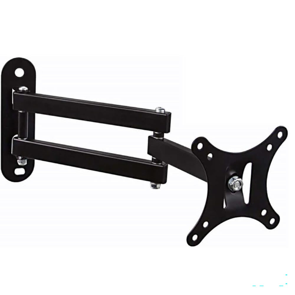 Swivel TV bracket with portrait and landscape support