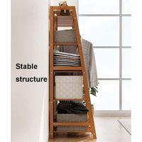 Thumbnail for Bamboo Wardrobe 1.3m wide 1.4m High 40cm Wide - The Shopsite