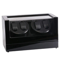 Thumbnail for Automatic Quad Watch Winder Wood Display Box Motor Rotation Storage - The Shopsite