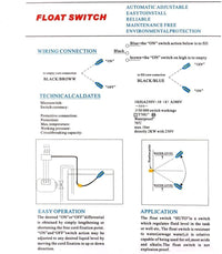 Thumbnail for Float switch suitable for water pumps